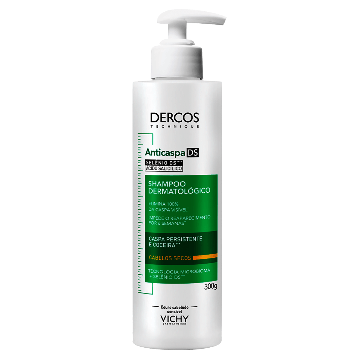Vichy Dercos Shampoo Anticaspa DS Cabelos Secos 300g - Imagem 1